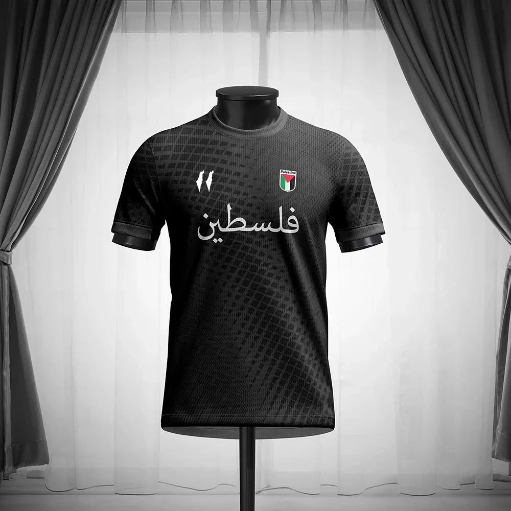 Palestine Football Jersey T Shirts Summer Fashion Short Sleeve Palestinian Flag 3D Print Tshirt Casual O Neck Loose Men Tee Tops freepalstine