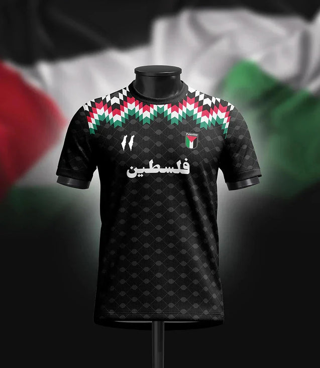 Palestine Football Jersey T Shirts Summer Fashion Short Sleeve Palestinian Flag 3D Print Tshirt Casual O Neck Loose Men Tee Tops freepalstine